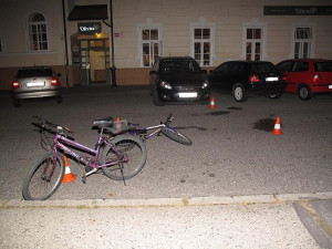 Zraněný cyklista skončil v českobudějovické nemocnice