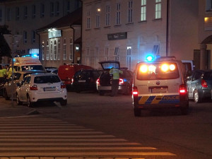 Zraněný cyklista skončil v českobudějovické nemocnice