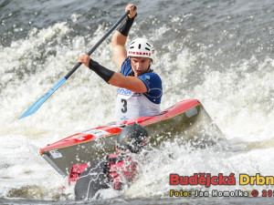 Martin Novák na jezu Lucan