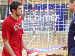 Pláteník s trenérem Svobodou