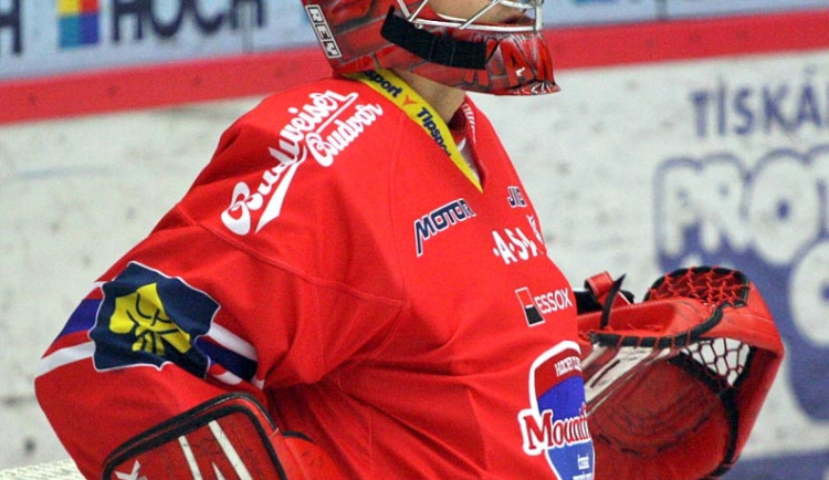 Gólman Mountfieldu Pavel Kantor