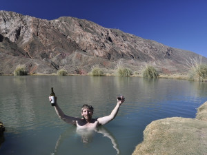 Bob Stupka a jeho příjemná koupel v Tarapaya