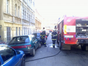 Hasiči vyjeli k požáru v kuchyni jedné budějcké restaurace