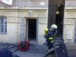 Hasiči vyjeli k požáru v kuchyni jedné budějcké restaurace