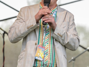 Moderátor celé akce Miroslav Louženský