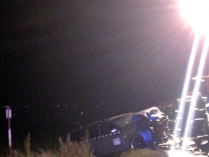 Následky čelního střetu