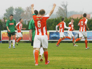 Kluci, pojďte se radovat, křičí střelec Lerch