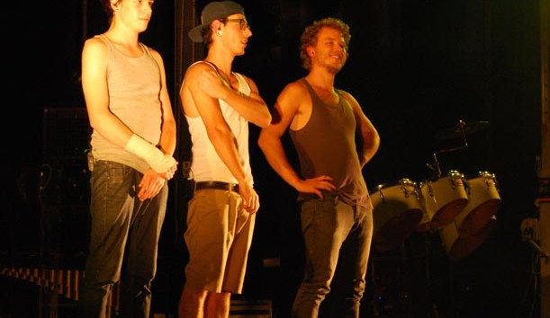 Kluci na pódiu předváděli i perfektní divadlo