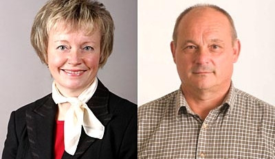 Ing. Petra Šebestíková a Ing. Josef Schoř