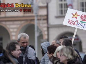 Mezi shromážděnými byli většinou starší lidé