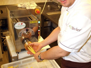 Obsluha stroje na výrobu čerstvých těstovin není složitá