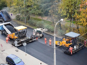 Pokládka nového povrchu