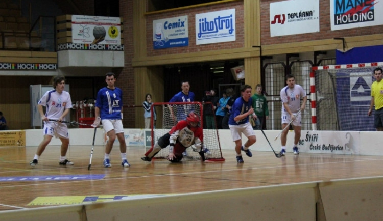 Momentka z únorového zápasu doma proti Jaroměři