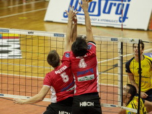 Vladimír Sobotka a Jakub Novotný na bloku