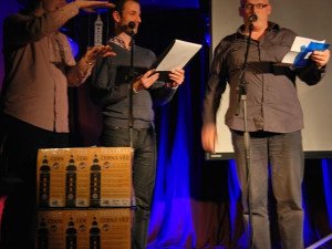 Výherce jedné z kategorií vyhlásil Ludvík Šindelář