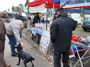 Stánek odchytové služby Animal Rescue