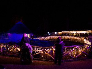 Výzdoba v Zoo Ohrada