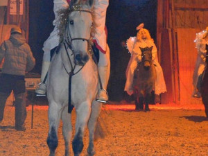 Mikulášská nadílka ve dvoře Vondrov