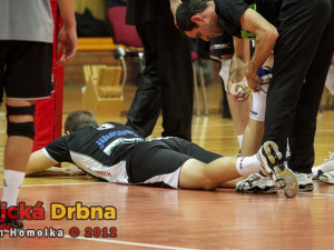 Zraněný Radek Mach