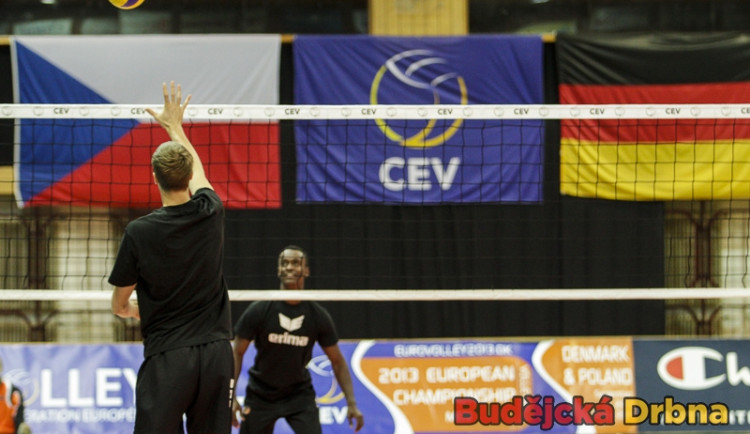 Trénink berlínských volejbalistů