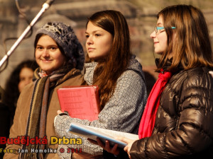 Bigy sbor při ČEZ Hodině slávy na náměstí Přemysla Otakara II.