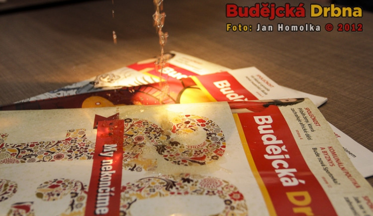 Křest tištěné Budějcké Drbny