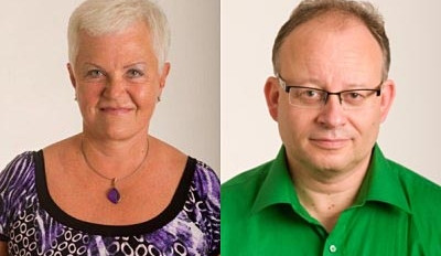 Mgr. Jaroslava Šporclová a Ing. Stanislav Rataj