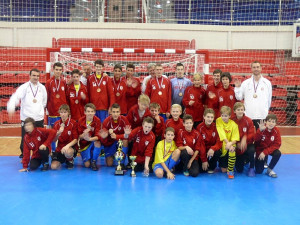 Starší výběr fotbalistů si z Jekatěrinburgu odvezl bronz