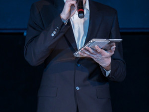 Moderátor celého večera Ondřej Greiner