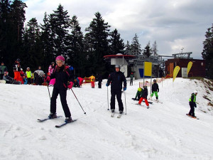 Na Lipně panují skvělé podmínky k lyžování