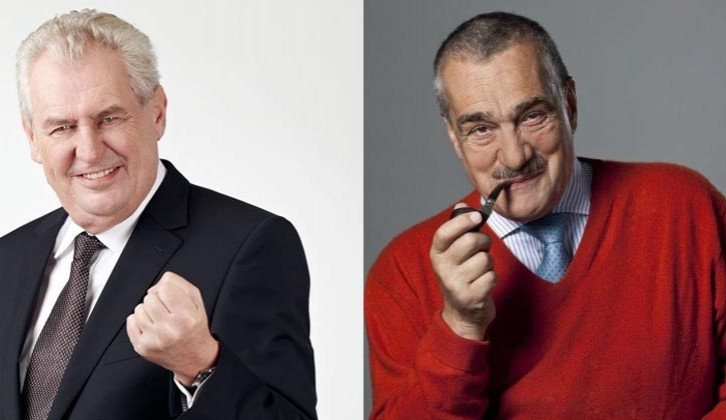 Miloš Zeman a Karel Schwarzenberg
