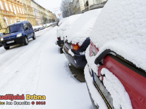 Paní Zima na návštěvě v Budějcích