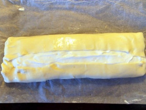 Tvarohovo-jablečný koláč