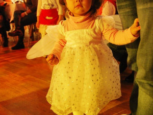 Nejmenší andílek v sále