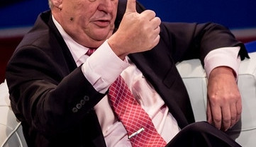 Prezident České republiky Miloš Zeman