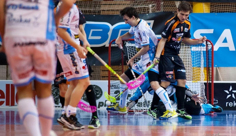 Semifinále Poháru České pojišťovny sehráli brněnští florbalisté proti Ostravě