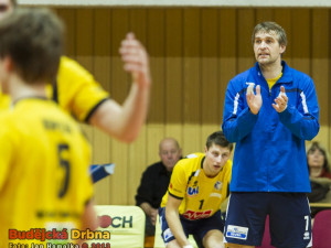 Hrající trenér hostů Milan Bican