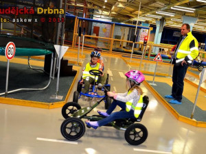 Dopravní soutěž pro mateřské školy v Hopsáriu