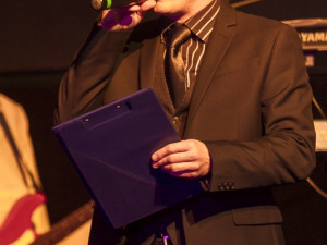 Moderování večera se zhostil David Kovařík