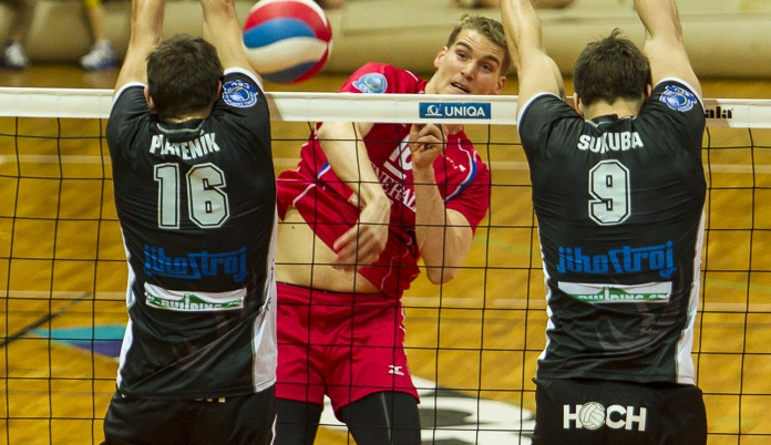 Přátelské utkání VK Jihostroj České Budějovice - Generali Unterhaching 1:3