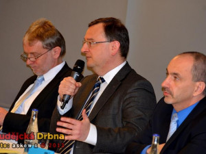 Petr Nečas přijel do Budějc