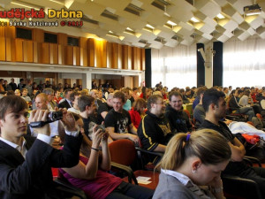 Akce se konala v aule Jihočeské univerzity