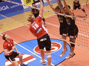 Volejbal Brno - VK Jihostroj České Budějovice 0:3