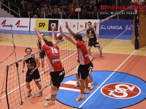 Volejbal Brno - VK Jihostroj České Budějovice 0:3