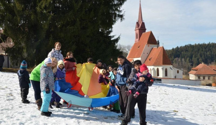Děti účastnící se akcí Občanského sdružení ŠVAGR
