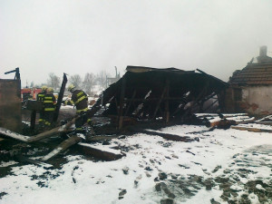 Požár pily v Lipnici