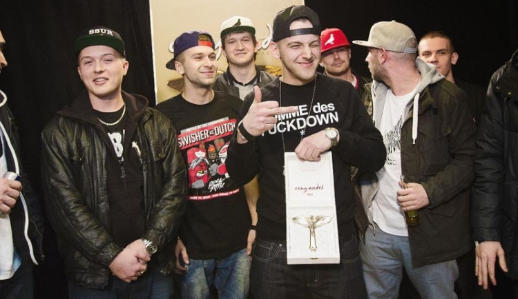 Hugo Toxxx na Cenách Anděl 2012