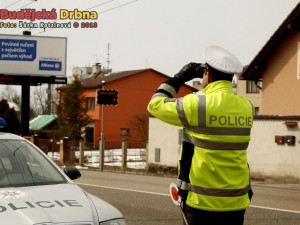 Policejní akce Řídím, piju nealko na Borku