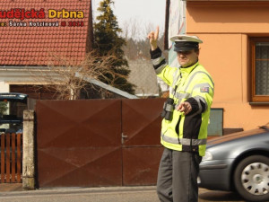 Policejní akce Řídím, piju nealko na Borku