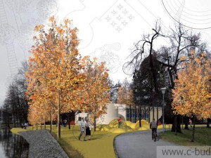 Vítězný návrh na revitalizaci parku Háječek